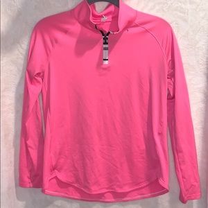 Under Armour Pink Youth Half-Zip Training Jacket